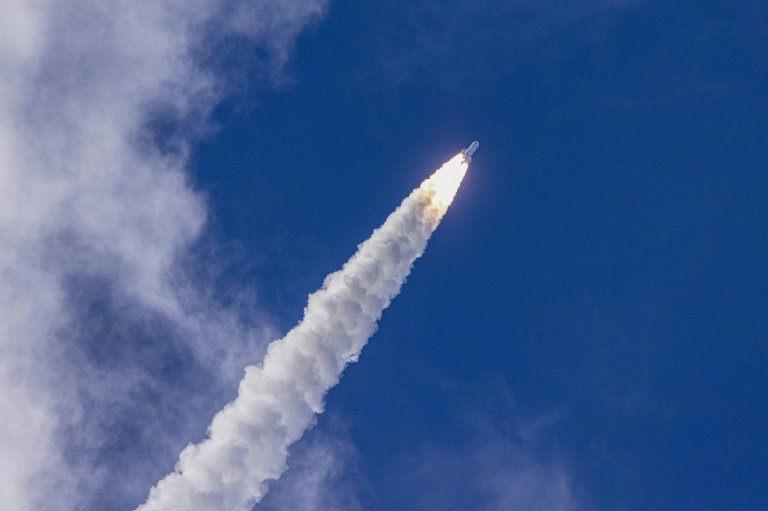Anticipation was high for the first launch, which is hoped to bring an end to a difficult time for European space efforts. Photo: AFP 