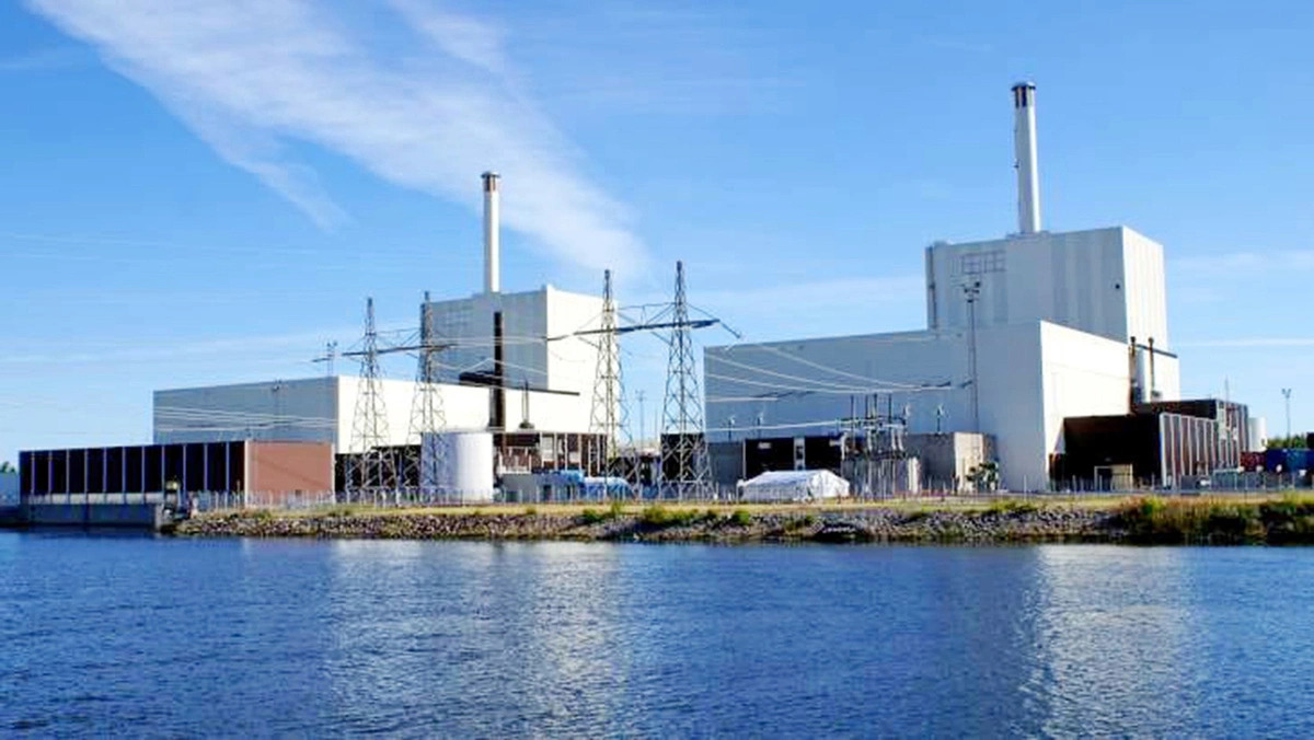 Forsmark nuclear power plant, one of Sweden's largest nuclear plants. Photo: Vattenfall