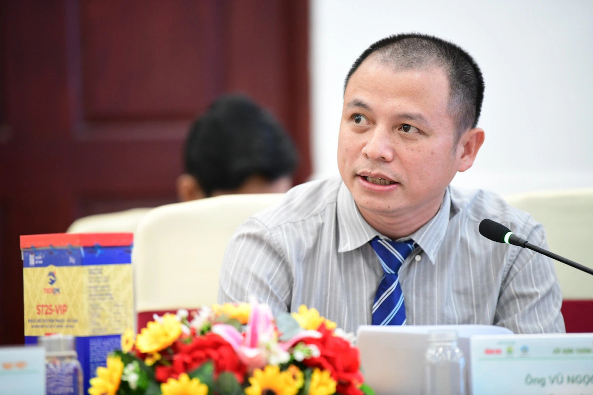 Vu Ngoc Dinh, general director of Techpal Group. Photo: Quang Dinh / Tuoi Tre