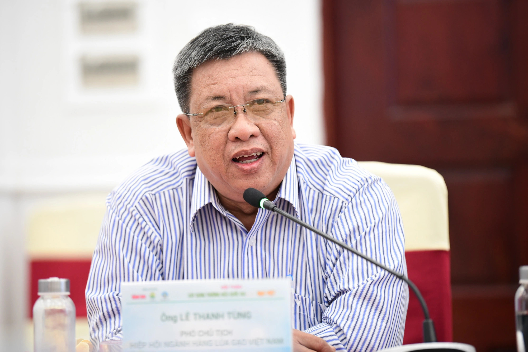 Le Thanh Tung, vice president of the Vietnam Rice Sector Association. Photo: Quang Dinh / Tuoi Tre