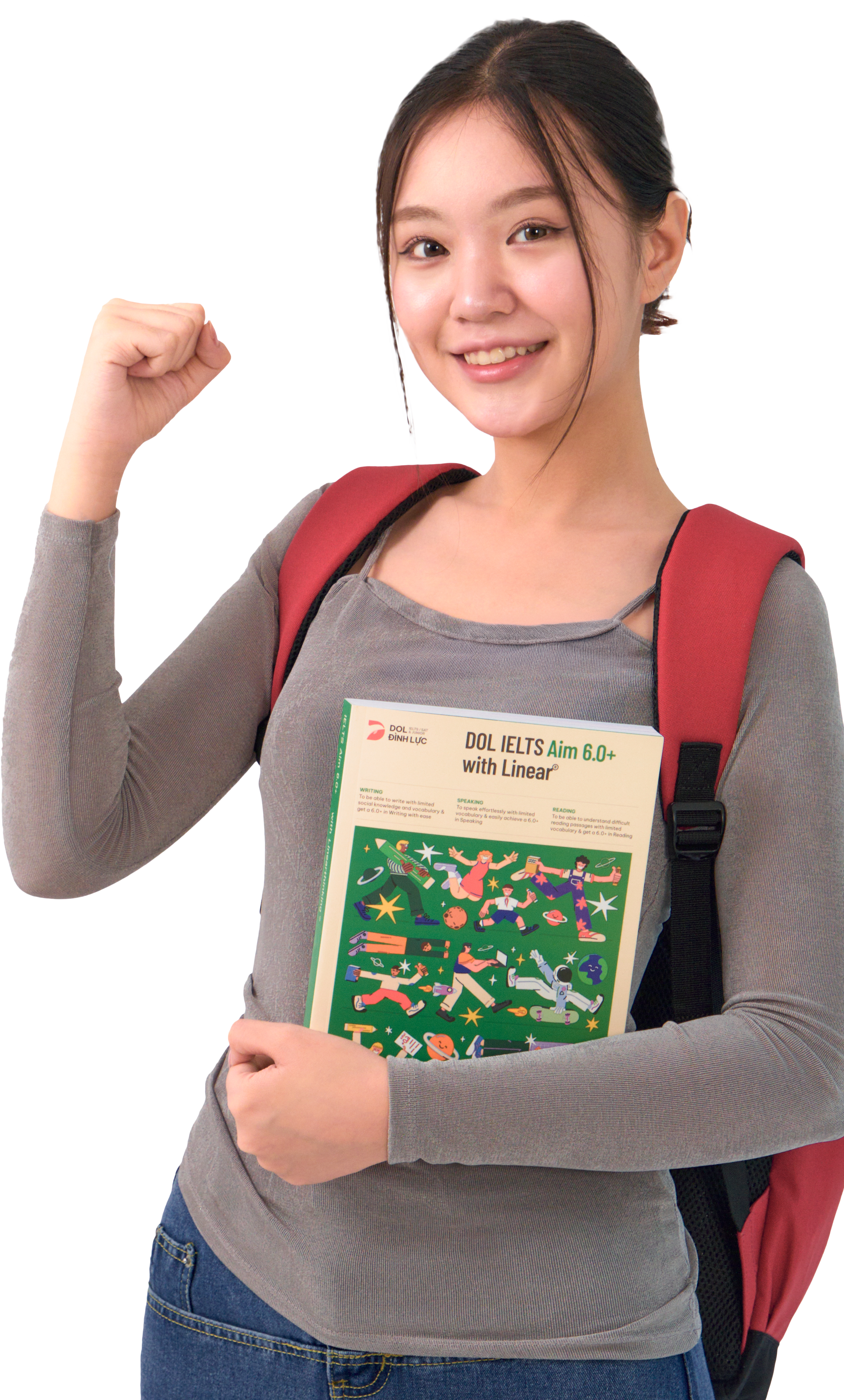 Le Phuong Khanh Nhu lauds the Linearthinking method developed by DOL IELTS Dinh Luc. 
