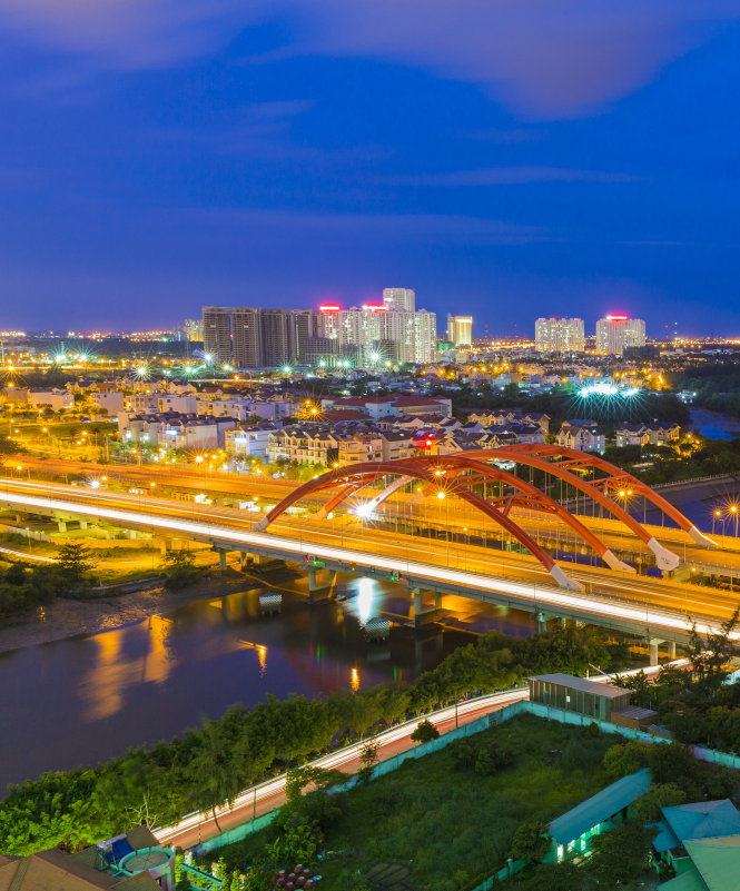 Dù vẫn còn một số tranh luận về hệ quả khi phát triển, nhưng rõ ràng hình hài hiện nay cho thấy một khu đô thị hiện đại - Ảnh: An Nguyen