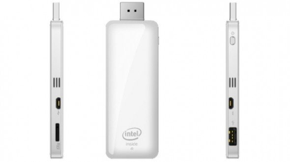 Máy tính cá nhân nằm gọn trong một thẻ USB - Ảnh: Geek.com