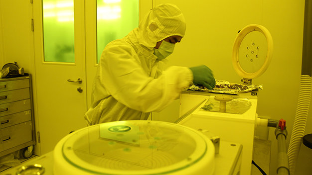 Phòng thí nghiệm của Trung tâm R&D, Khu công nghệ cao TP.HCM - Ảnh: Đ.Dân