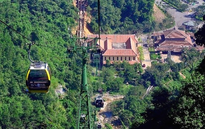 Hệ thống cáp treo Bà Nà, Đà Nẵng - Ảnh: CNN