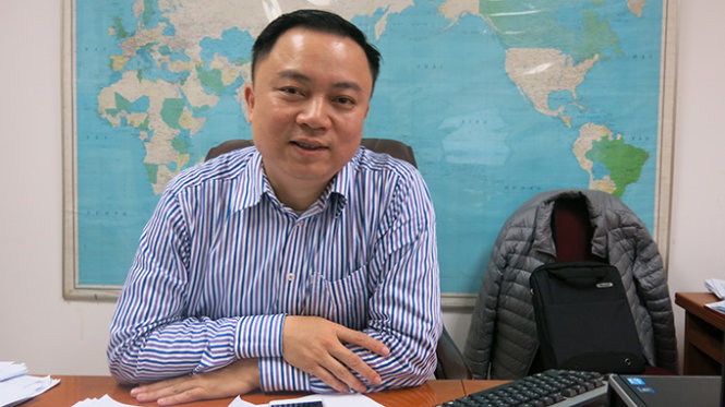 Ông Đinh Nam Thắng, Phó Vụ trưởng Vụ Chính sách thuế (Bộ Tài chính)  - Ảnh: Lê Thanh