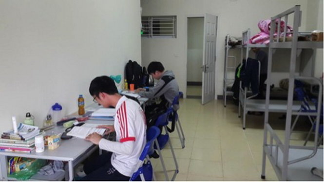 Một số hình ảnh tại Khu nhà ở sinh viên Pháp Vân – Tứ Hiệp