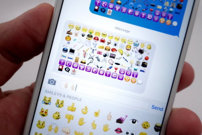 Bộ biểu tượng cảm xúc emojis được Apple bổ sung trong iOS 9.1 - Ảnh: redmondpie