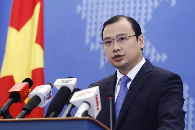 Ông Lê Hải Bình - Người phát ngôn Bộ Ngoại giao Việt Nam