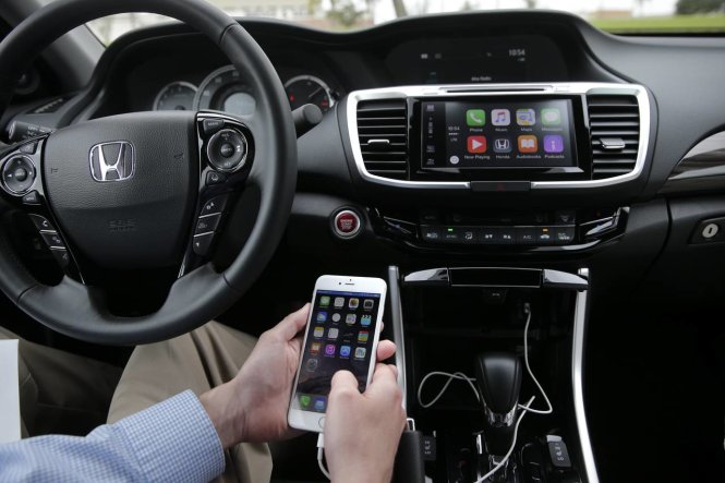 Honda bắt đầu áp dụng phần mềm bảng điều khiển của Apple