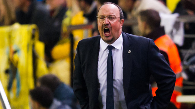 HLV Benitez trong trận Villarreal thắng Real Madrid 1-0 - Ảnh: Reuters