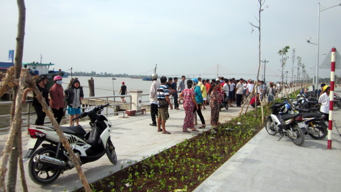 Hiện trường nơi xảy ra vụ việc - Ảnh: Hoài Thương