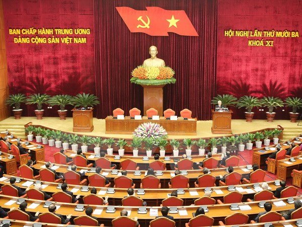 Toàn cảnh bế mạc Hội nghị - Ảnh: TTXVN