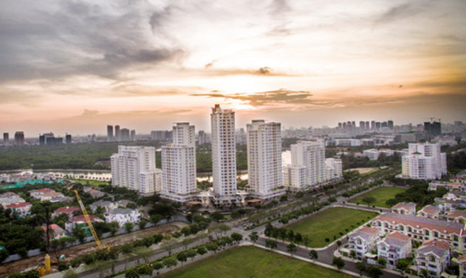 Một góc TP.HCM nhìn từ trên cao - Ảnh minh họa: BĐS