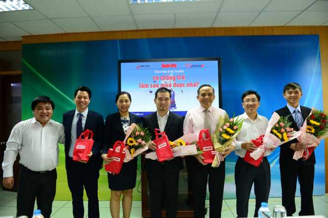 Các khách mời trong buổi giao lưu chương trình - Ảnh: Thanh Tùng