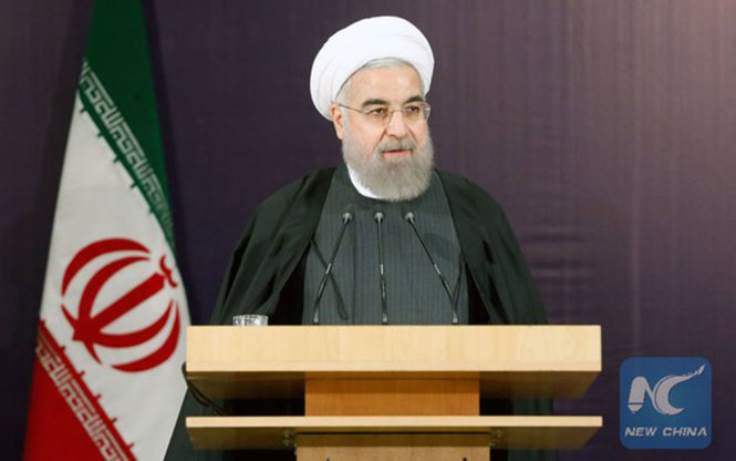Người đứng đầu Tổ chức Năng lượng Nguyên tử Iran Ali Akbar Salehi xác nhận họ vừa vận chuyển 11 tấn uranium đến Nga - Ảnh: Tân Hoa Xã