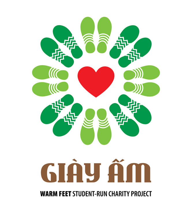 Logo chương trình “Giày ấm cho trẻ em vùng cao”
