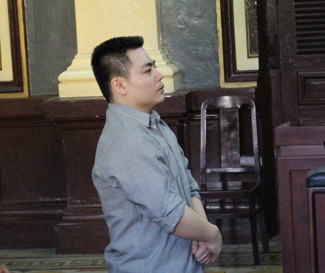 Bị cáo Lực tại tòa - Ảnh: Tuyết Mai