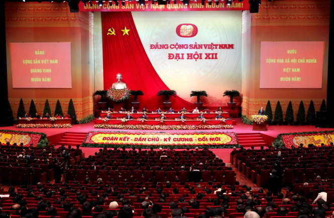 Đại hội XII của Đảng bước vào khâu ứng cử, đề cử - Ảnh: TTXVN
