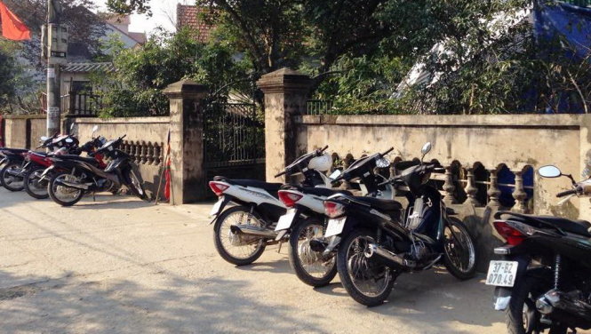 Căn nhà của chị T. - nơi xảy ra vụ việc chị T. đổ xăng tự thiêu vào ngày mùng 5 Tết - Ảnh: D.Hòa