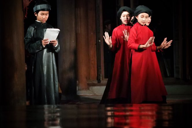 Những nụ mầm ở phường hát xoan