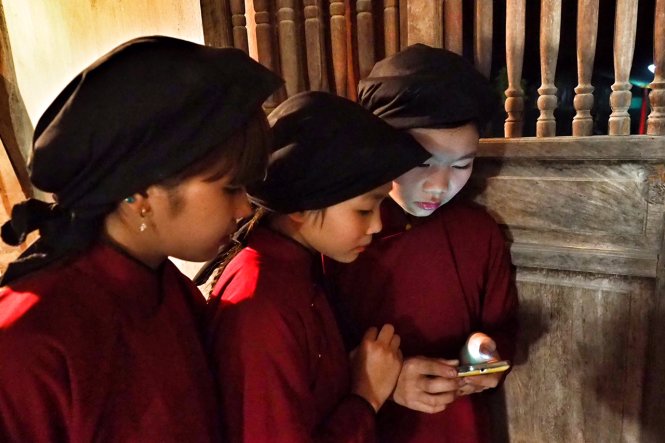 Những nụ mầm ở phường hát xoan