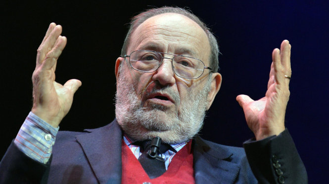 Nhà văn Ý Umberto Eco qua đời ở tuổi 84 - Ảnh: AP