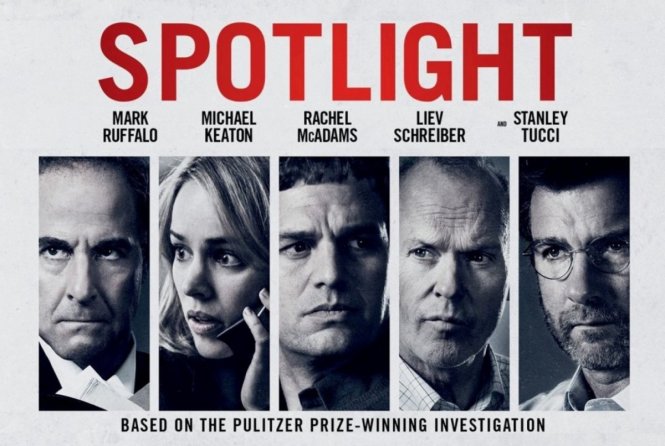 Năm diễn viên chính trong Spotlight