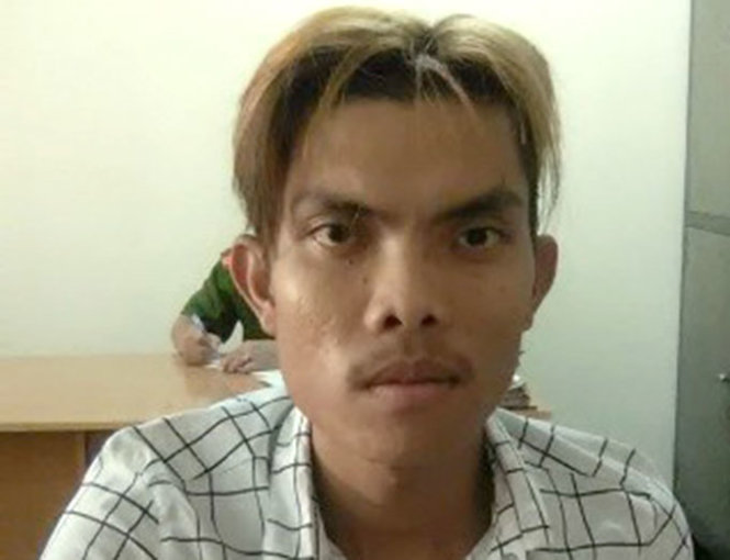 Nghi can Nguyễn Hoàng Anh Phụng - Ảnh Công an cung cấp