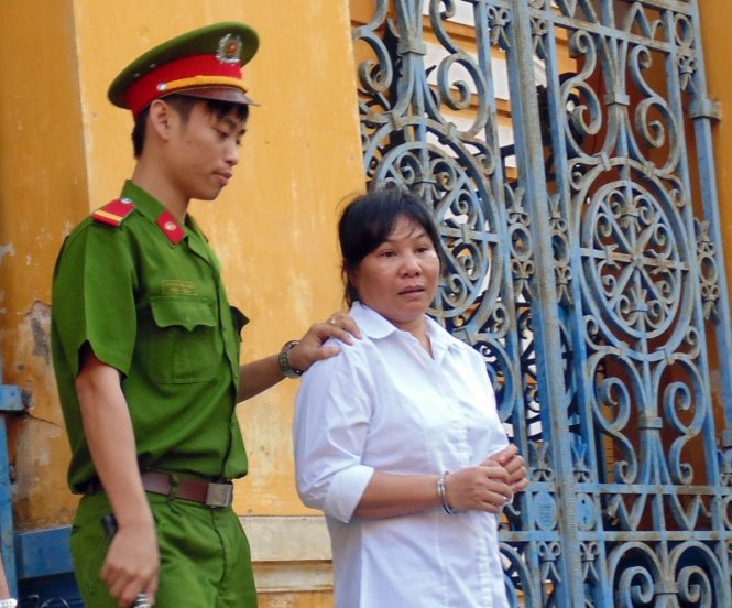 Bị cáo Thuận tại tòa - Ảnh: Tuyết Mai