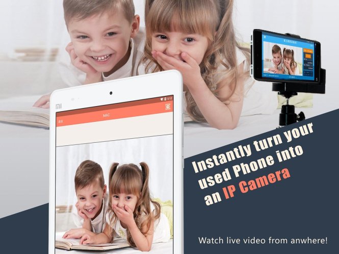 Bạn có thể biến những chiếc smartphone cũ thành camera an ninh. - Ảnh: iChano