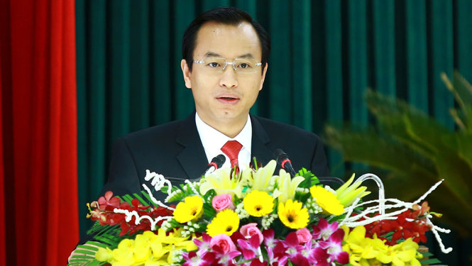 Ông Nguyễn Xuân Anh, bí thư Thành ủy Đà Nẵng không tham gia ứng cử đại biểu Quốc hội khóa 14 - Ảnh: Hữu Khá