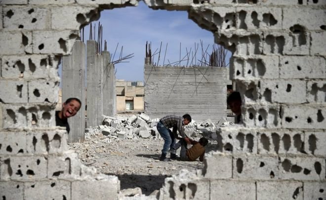 Thỏa thuận ngừng bắn do Mỹ-Nga đề xuất đã tạm mang lại sự yên ắng cho Syria Ảnh: Reuters
