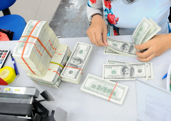 Sau ngày 31-3, chỉ những doanh nghiệp có nhu cầu thanh toán bằng ngoại tệ mới được ngân hàng cho vay ngoại tệ    - Ảnh: T.T.D.
