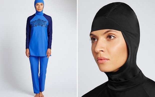 Mẫu áo tắm burkini của nhà thời trang Marks & Spencer - Ảnh: M&S
