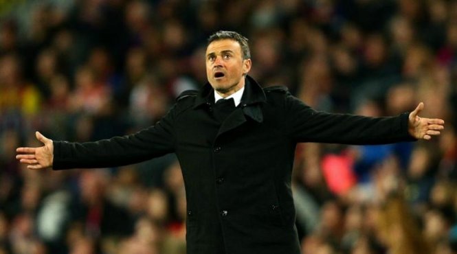 HLV Luis Enrique. Ảnh: Reuters