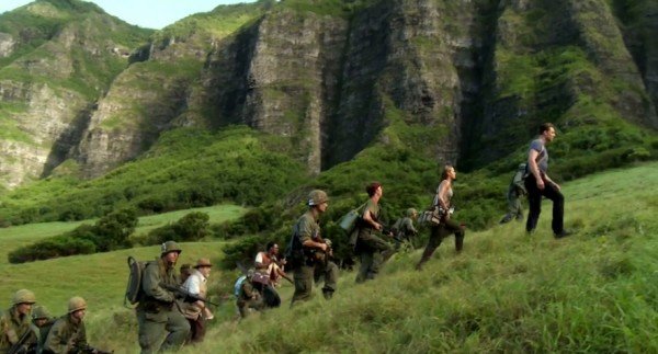 Một trong những cảnh quay tại Việt Nam vừa được đoàn phim Kong: Skull island công bố - Ảnh cắt từ clip của MTV Movie Awards