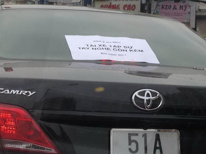 Một thông báo 
