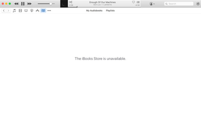 Dịch vụ iBooks của Apple tại Trung Quốc đã bị đóng cửa. - Ảnh: techinasia