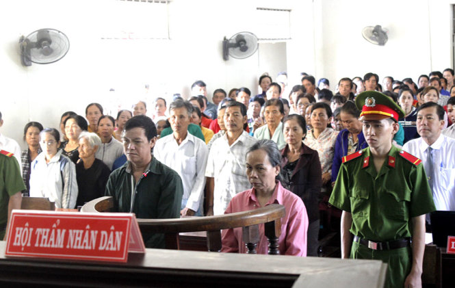 Bị cáo tại tòa