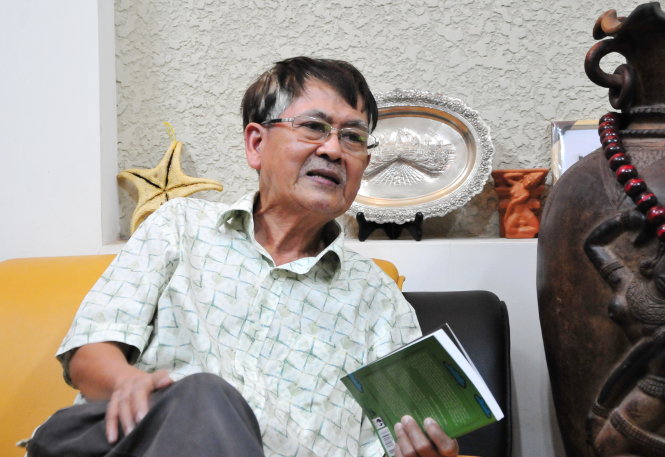 Nhà văn Lê Văn Thảo 
- Ảnh: Thanh Đạm