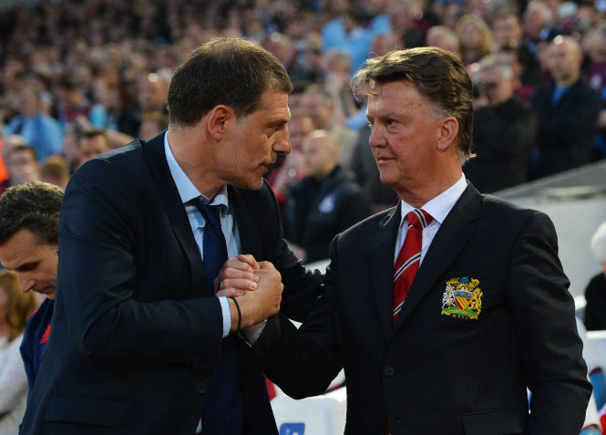 Thất bại trước HLV Bilic khiến ông Van Gaal cận kề khả năng bị sa thải - Ảnh: AFP