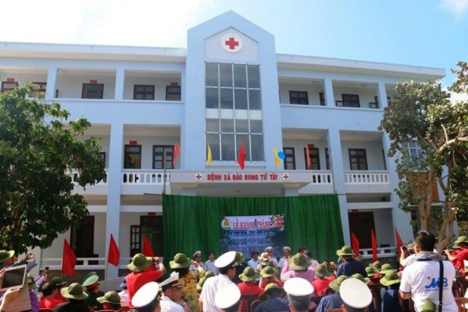 Bệnh xá Song Tử Tây - Ảnh: Tiến Long