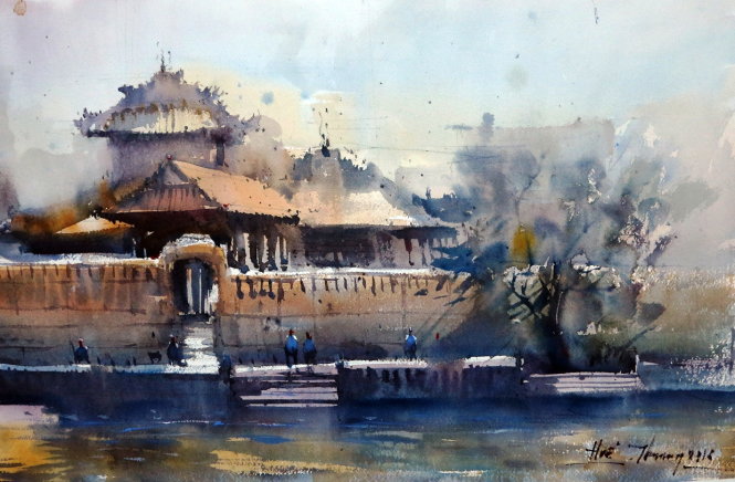 Huế ảo diệu - Ảnh chụp lại: Minh An