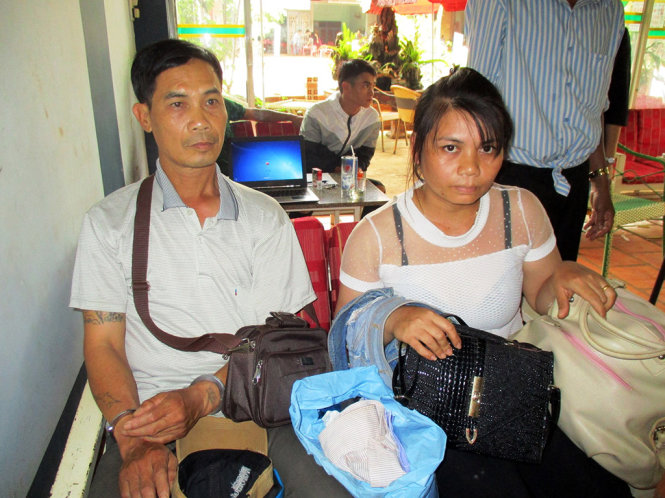 Các đối tượng trong đường dây tiêu thụ tiền giả bị bắt