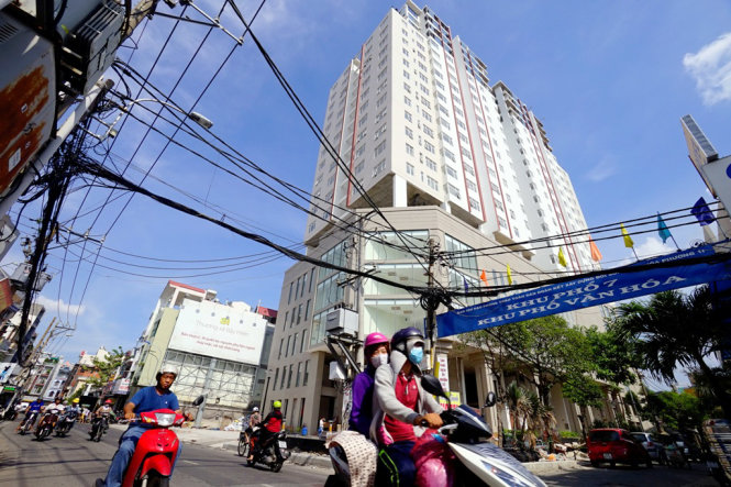 Dù chưa nghiệm thu nhưng chủ đầu tư chung cư Bảy Hiền Tower vẫn cho dân vào ở