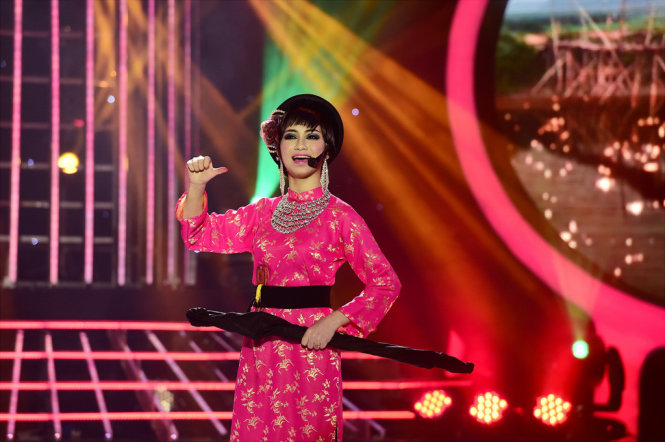 Hòa Minzy lột xác, ca - diễn xuất thần với vai công chúa Bích Vân trong vở Bên cầu dệt lụa - Ảnh: Sóng Vàng