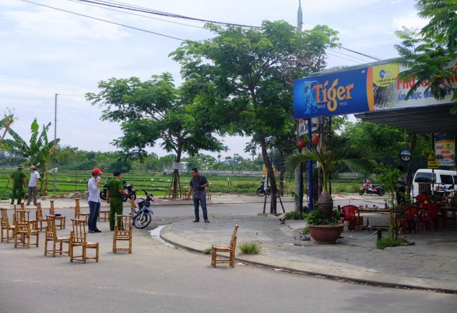 Hiện trường nơi xảy ra án mạng - Ảnh: L.T