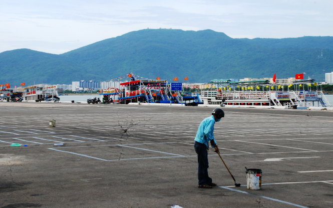 Cảng du lịch sông Hàn đã được giao cho lực lượng biên phòng quản lý - Ảnh: V.Hùng