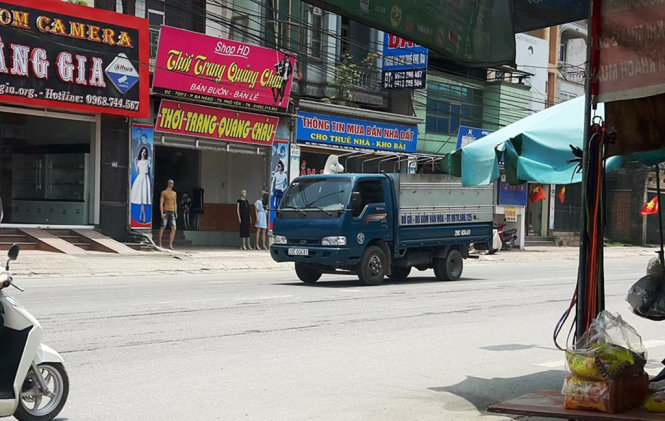 Khu vực xảy ra vụ anh T. bị chém đứt rời bàn tay gần ngã tư Ba Hàng - Ảnh: D. T.